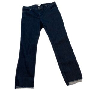 Carlisle-Etcetera Sustainable Dark Indigo Ankle Jeans size 14 NWT